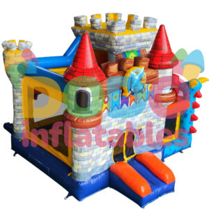 Castel gonflabil Fortăreață cu tobogan
